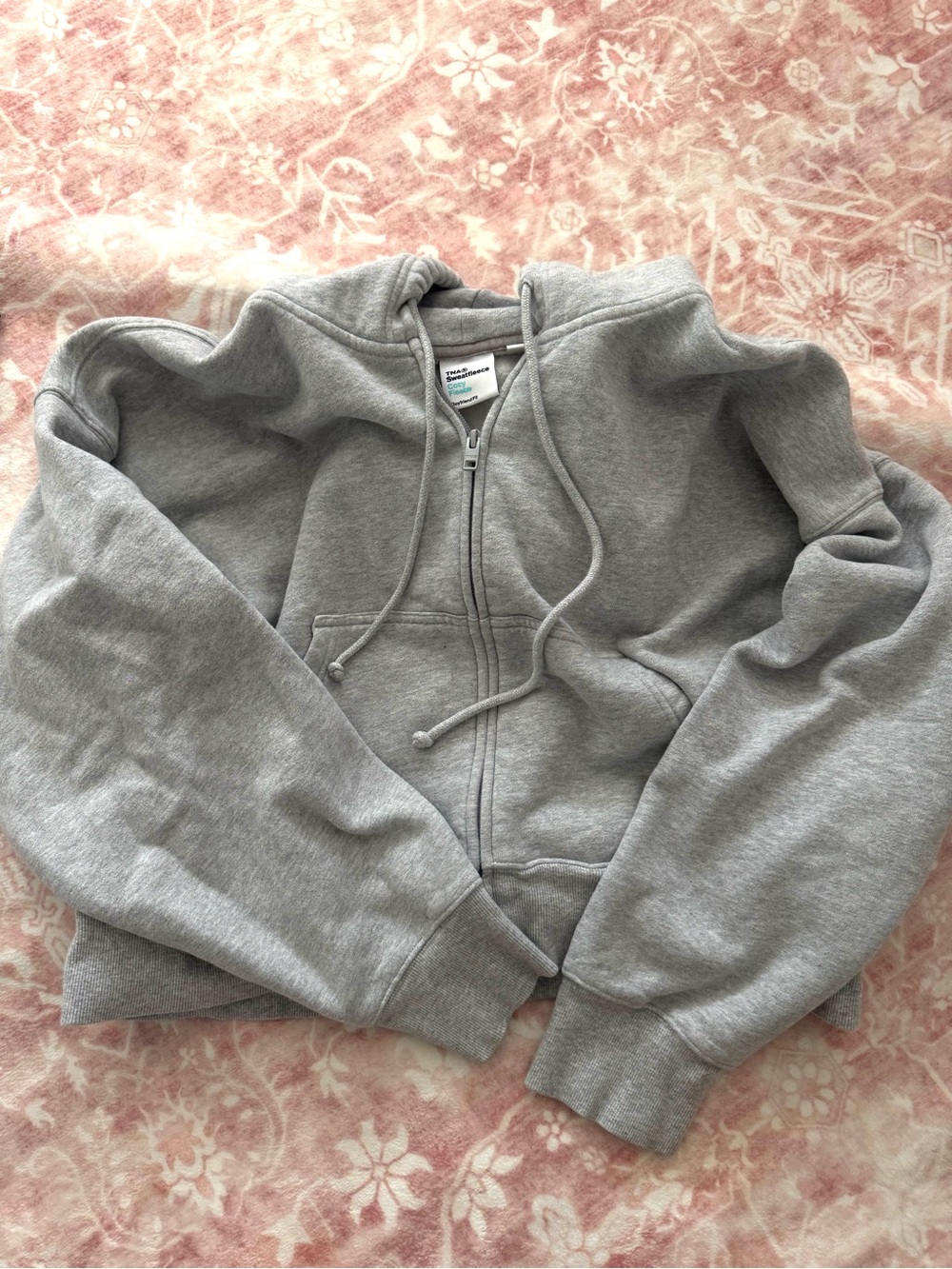 Womens grey TNA zip up